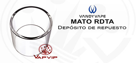 MATO RDTA Depósito Pyrex de Repuesto - Vandy Vape comprar en España